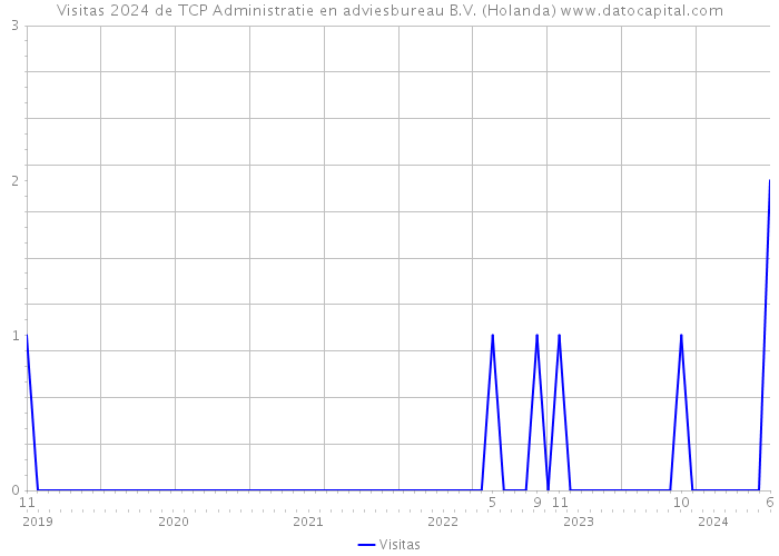 Visitas 2024 de TCP Administratie en adviesbureau B.V. (Holanda) 