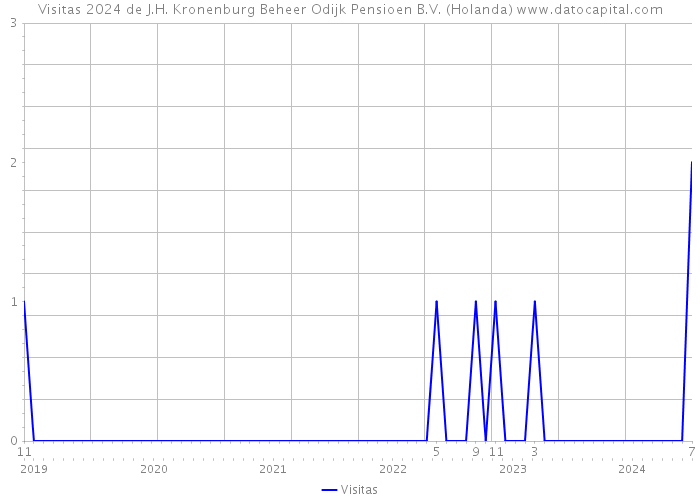 Visitas 2024 de J.H. Kronenburg Beheer Odijk Pensioen B.V. (Holanda) 