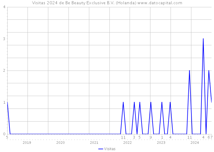 Visitas 2024 de Be Beauty Exclusive B.V. (Holanda) 