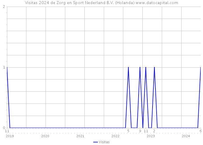 Visitas 2024 de Zorg en Sport Nederland B.V. (Holanda) 