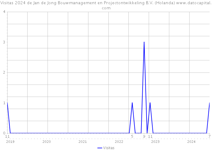 Visitas 2024 de Jan de Jong Bouwmanagement en Projectontwikkeling B.V. (Holanda) 