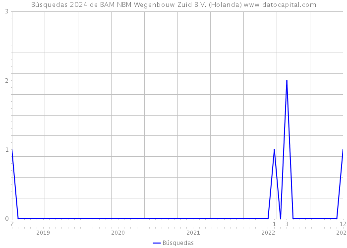 Búsquedas 2024 de BAM NBM Wegenbouw Zuid B.V. (Holanda) 