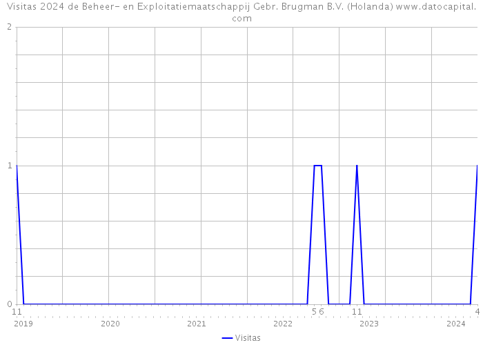 Visitas 2024 de Beheer- en Exploitatiemaatschappij Gebr. Brugman B.V. (Holanda) 