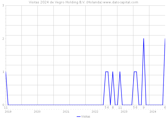 Visitas 2024 de Vegro Holding B.V. (Holanda) 