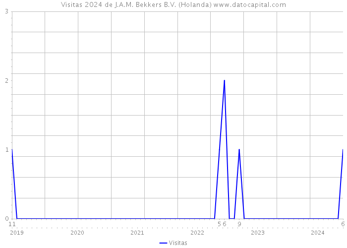 Visitas 2024 de J.A.M. Bekkers B.V. (Holanda) 