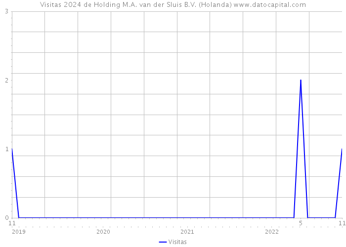 Visitas 2024 de Holding M.A. van der Sluis B.V. (Holanda) 