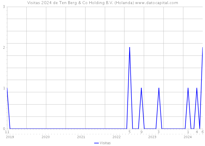 Visitas 2024 de Ten Berg & Co Holding B.V. (Holanda) 