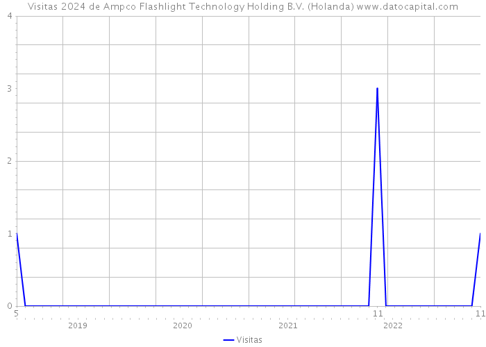 Visitas 2024 de Ampco Flashlight Technology Holding B.V. (Holanda) 
