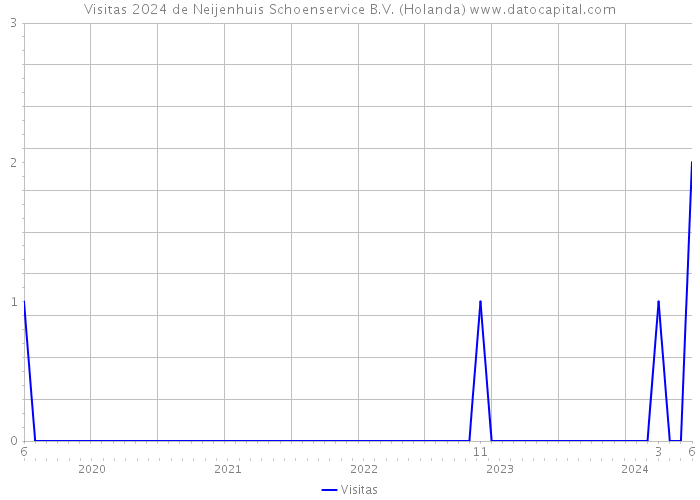 Visitas 2024 de Neijenhuis Schoenservice B.V. (Holanda) 