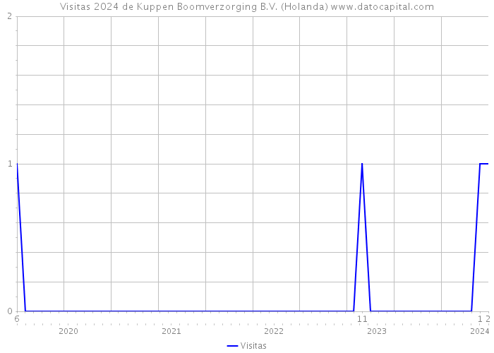 Visitas 2024 de Kuppen Boomverzorging B.V. (Holanda) 