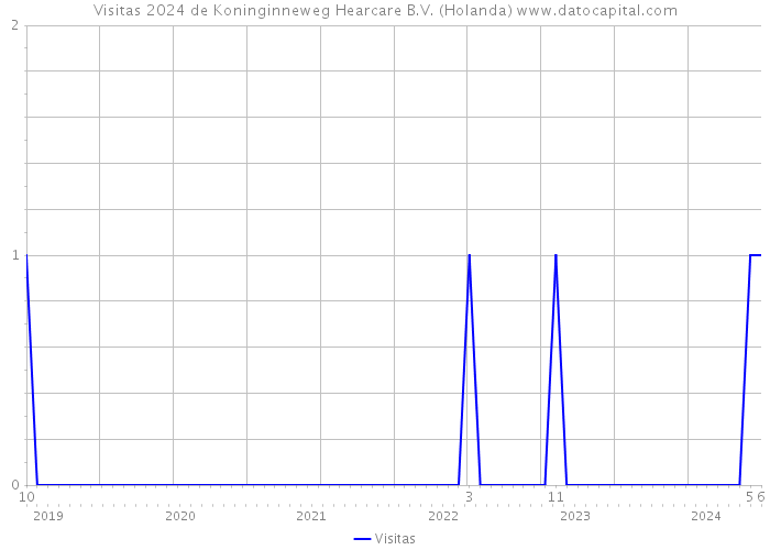 Visitas 2024 de Koninginneweg Hearcare B.V. (Holanda) 