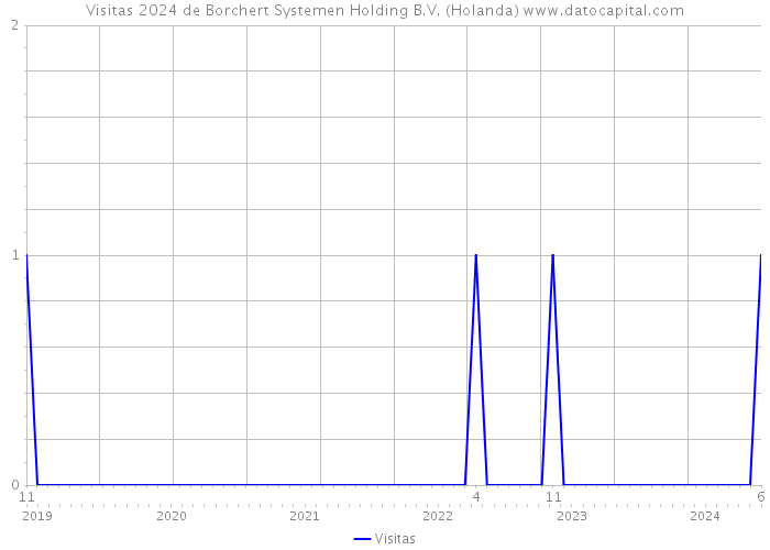 Visitas 2024 de Borchert Systemen Holding B.V. (Holanda) 