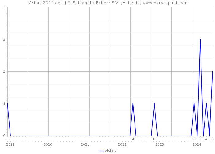 Visitas 2024 de L.J.C. Buijtendijk Beheer B.V. (Holanda) 