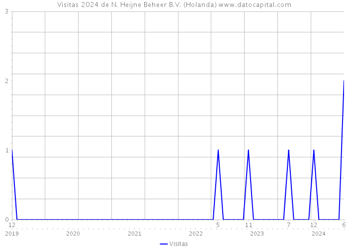 Visitas 2024 de N. Heijne Beheer B.V. (Holanda) 