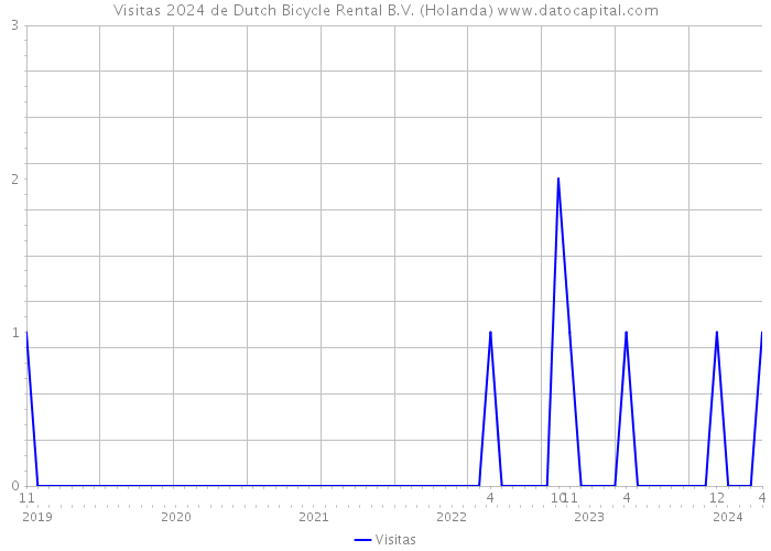 Visitas 2024 de Dutch Bicycle Rental B.V. (Holanda) 