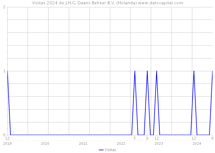 Visitas 2024 de J.H.G. Daans Beheer B.V. (Holanda) 