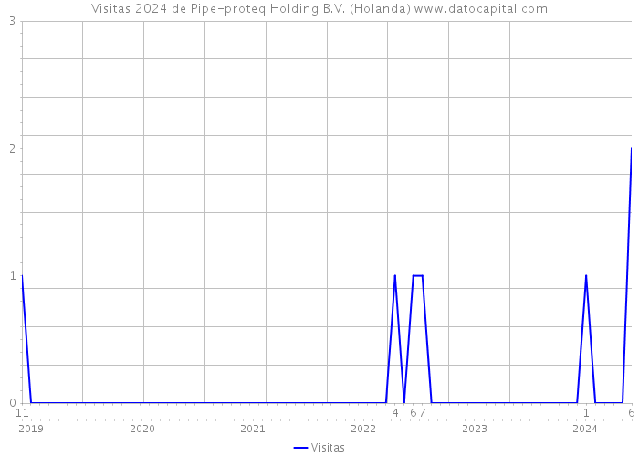 Visitas 2024 de Pipe-proteq Holding B.V. (Holanda) 