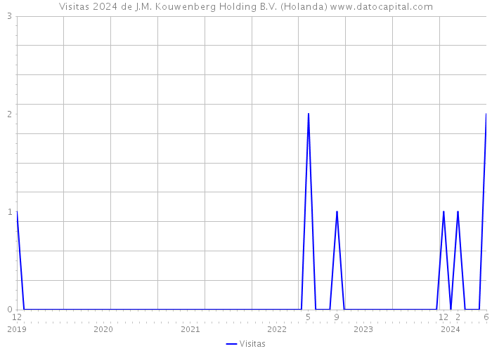 Visitas 2024 de J.M. Kouwenberg Holding B.V. (Holanda) 
