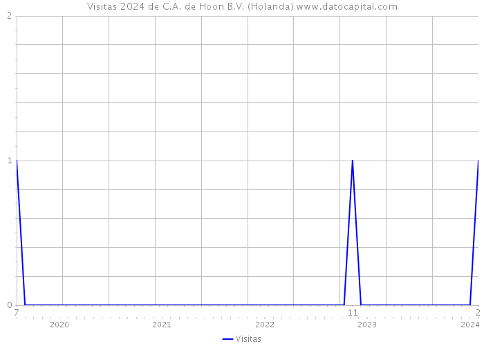 Visitas 2024 de C.A. de Hoon B.V. (Holanda) 