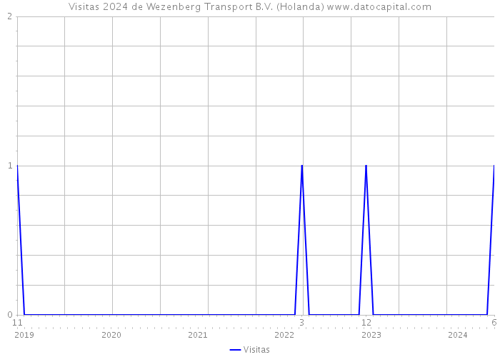 Visitas 2024 de Wezenberg Transport B.V. (Holanda) 