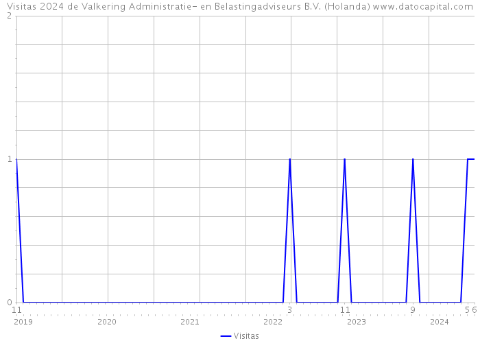 Visitas 2024 de Valkering Administratie- en Belastingadviseurs B.V. (Holanda) 