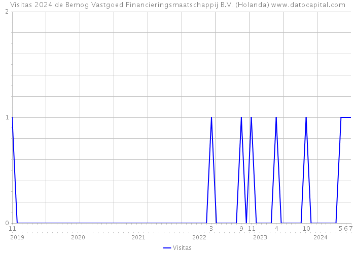 Visitas 2024 de Bemog Vastgoed Financieringsmaatschappij B.V. (Holanda) 