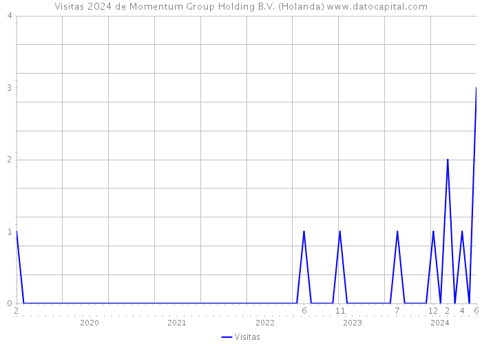 Visitas 2024 de Momentum Group Holding B.V. (Holanda) 