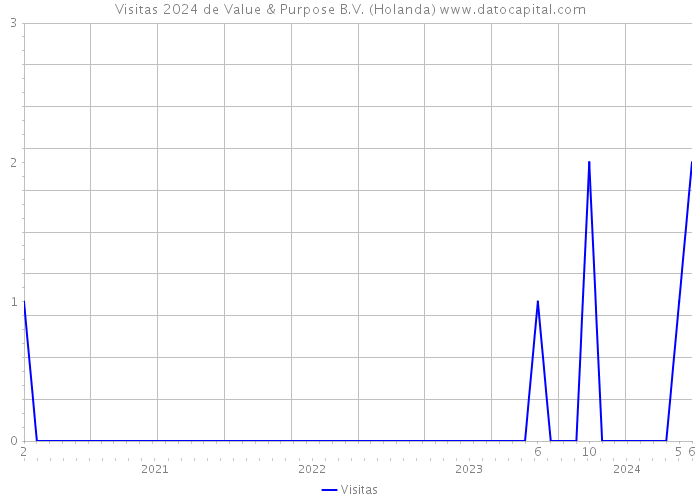 Visitas 2024 de Value & Purpose B.V. (Holanda) 