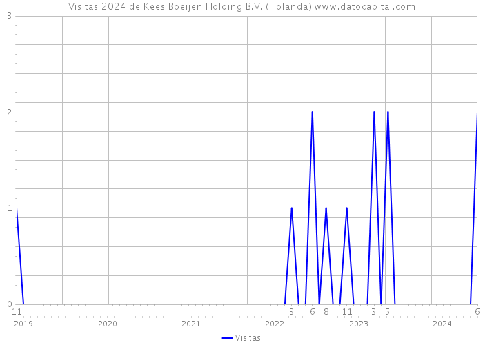 Visitas 2024 de Kees Boeijen Holding B.V. (Holanda) 