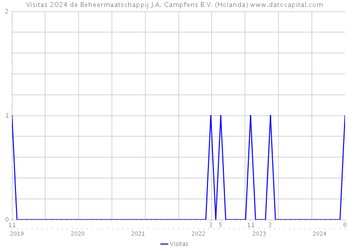 Visitas 2024 de Beheermaatschappij J.A. Campfens B.V. (Holanda) 