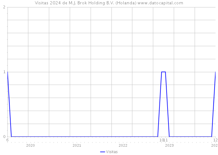 Visitas 2024 de M.J. Brok Holding B.V. (Holanda) 