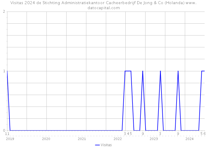 Visitas 2024 de Stichting Administratiekantoor Cacheerbedrijf De Jong & Co (Holanda) 