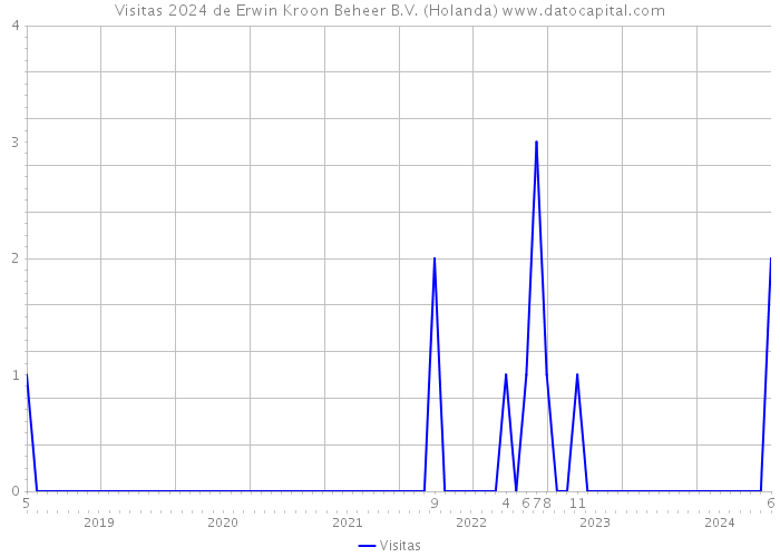 Visitas 2024 de Erwin Kroon Beheer B.V. (Holanda) 