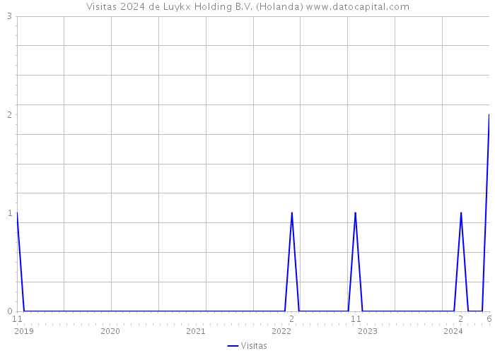 Visitas 2024 de Luykx Holding B.V. (Holanda) 