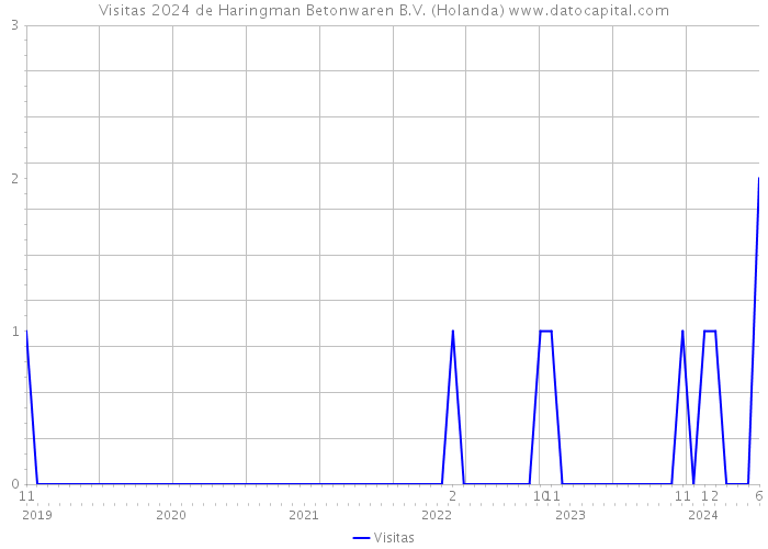 Visitas 2024 de Haringman Betonwaren B.V. (Holanda) 