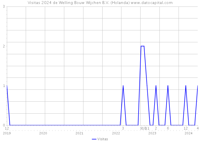 Visitas 2024 de Welling Bouw Wijchen B.V. (Holanda) 