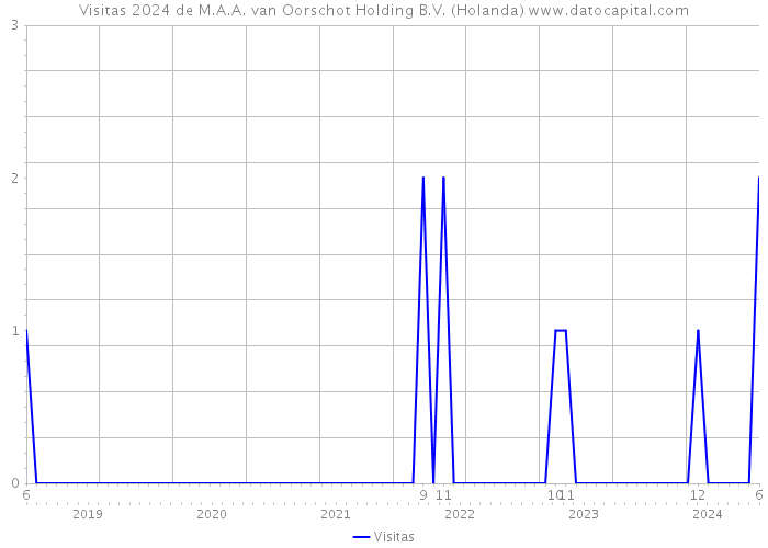 Visitas 2024 de M.A.A. van Oorschot Holding B.V. (Holanda) 