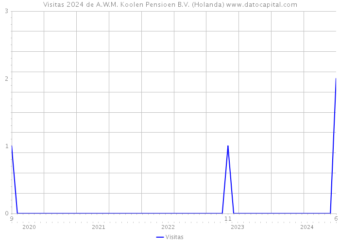 Visitas 2024 de A.W.M. Koolen Pensioen B.V. (Holanda) 