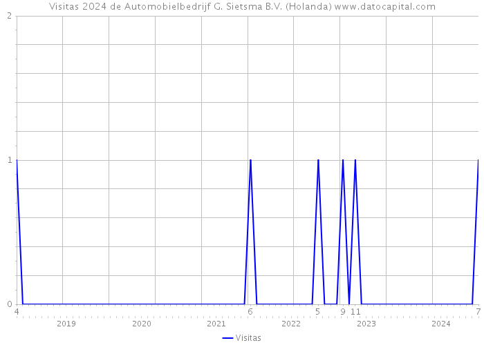 Visitas 2024 de Automobielbedrijf G. Sietsma B.V. (Holanda) 