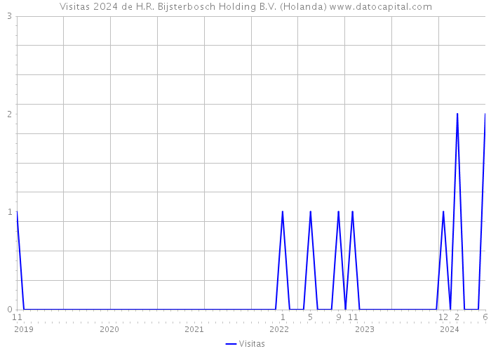 Visitas 2024 de H.R. Bijsterbosch Holding B.V. (Holanda) 
