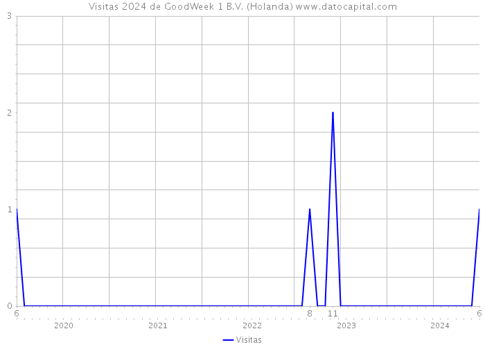 Visitas 2024 de GoodWeek 1 B.V. (Holanda) 