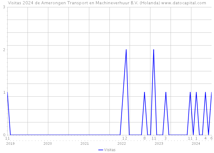 Visitas 2024 de Amerongen Transport en Machineverhuur B.V. (Holanda) 