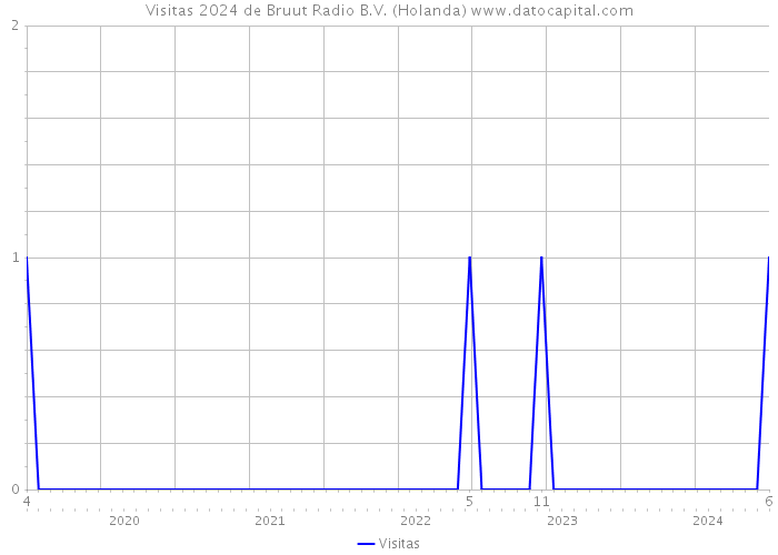 Visitas 2024 de Bruut Radio B.V. (Holanda) 