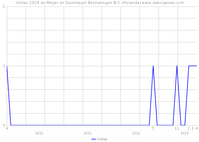 Visitas 2024 de Meijer en Duinmeijer Bestratingen B.V. (Holanda) 