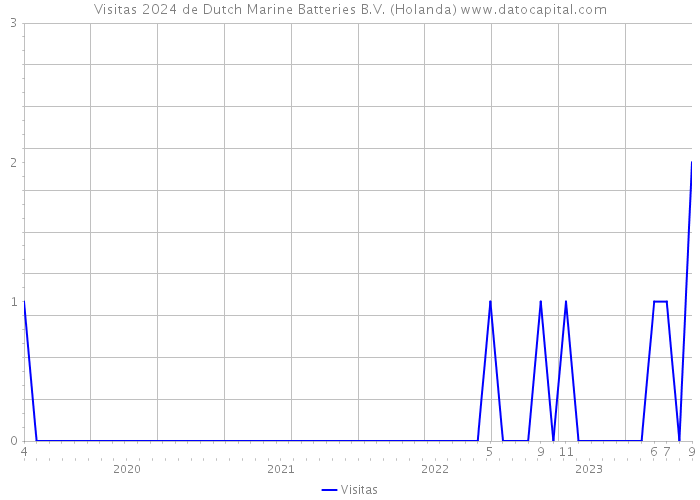 Visitas 2024 de Dutch Marine Batteries B.V. (Holanda) 