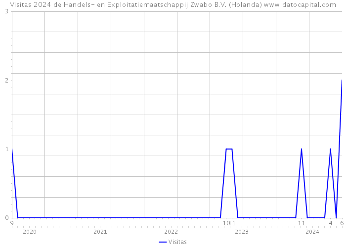 Visitas 2024 de Handels- en Exploitatiemaatschappij Zwabo B.V. (Holanda) 