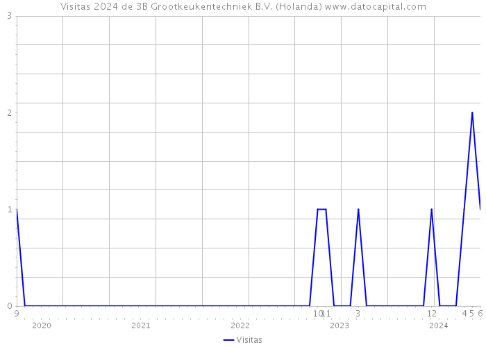 Visitas 2024 de 3B Grootkeukentechniek B.V. (Holanda) 