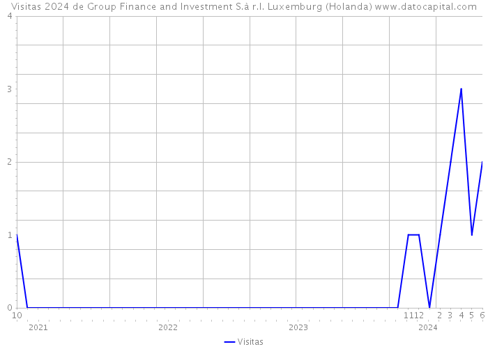 Visitas 2024 de Group Finance and Investment S.à r.l. Luxemburg (Holanda) 