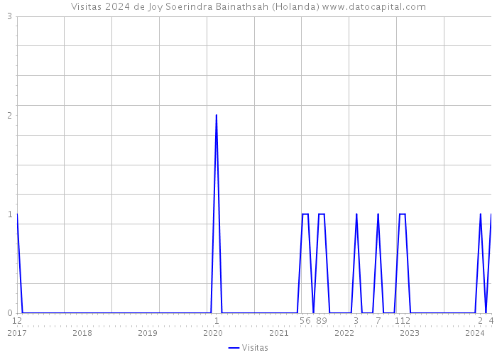 Visitas 2024 de Joy Soerindra Bainathsah (Holanda) 