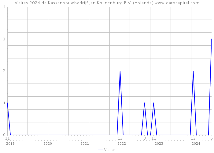 Visitas 2024 de Kassenbouwbedrijf Jan Knijnenburg B.V. (Holanda) 